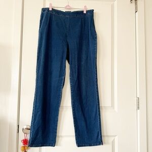 Talbots Straight Leg Denim Jeans